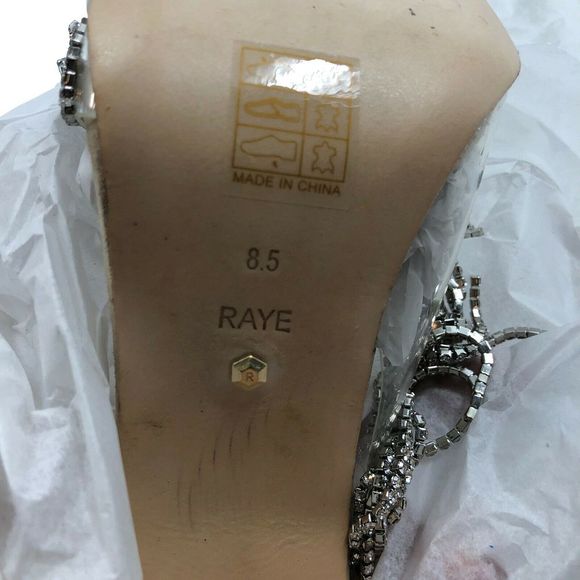 RAYE Glamour Heel in Nude Size 8.5 - Picture 6 of 6